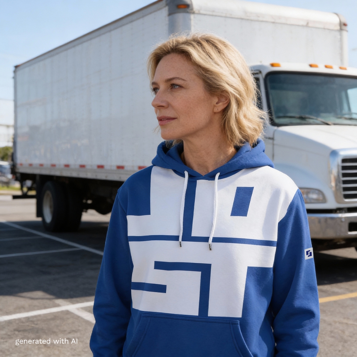 Bild von JOST World Collection Hoodie, blau