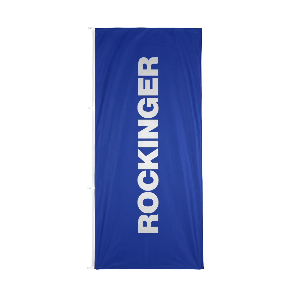 Bild von ROCKINGER blau Hissfahne 140 x 380