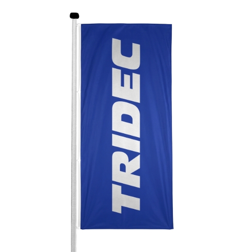 Bild von TRIDEC Hissfahne 140 x 380