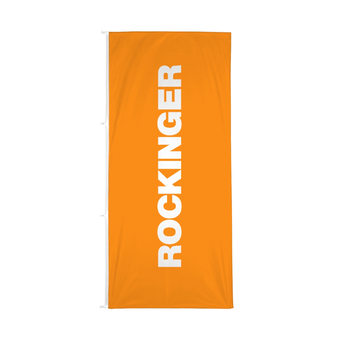 Bild von ROCKINGER orange Hissfahne 140 x 380